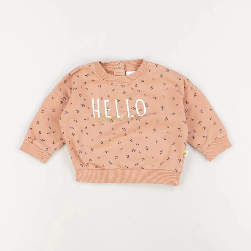 Pull beige - P'tit bisou - Fille 3 mois - Seconde Main