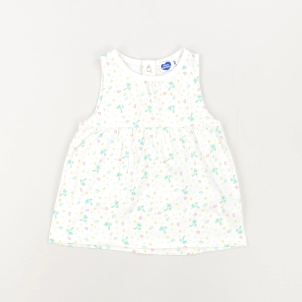 Robe blanc - Mots d'enfants - Fille 24 mois - Seconde Main