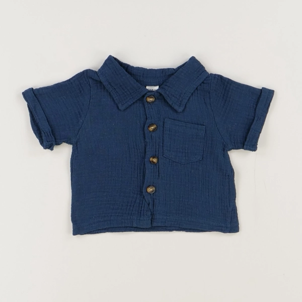 Chemise bleu - Shein - Garçon 3 mois - Seconde Main