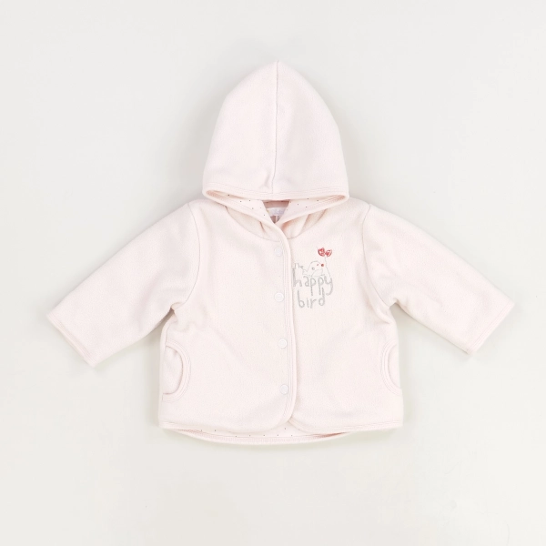 Manteau rose - Kitchoun - Fille 1 mois - Seconde Main