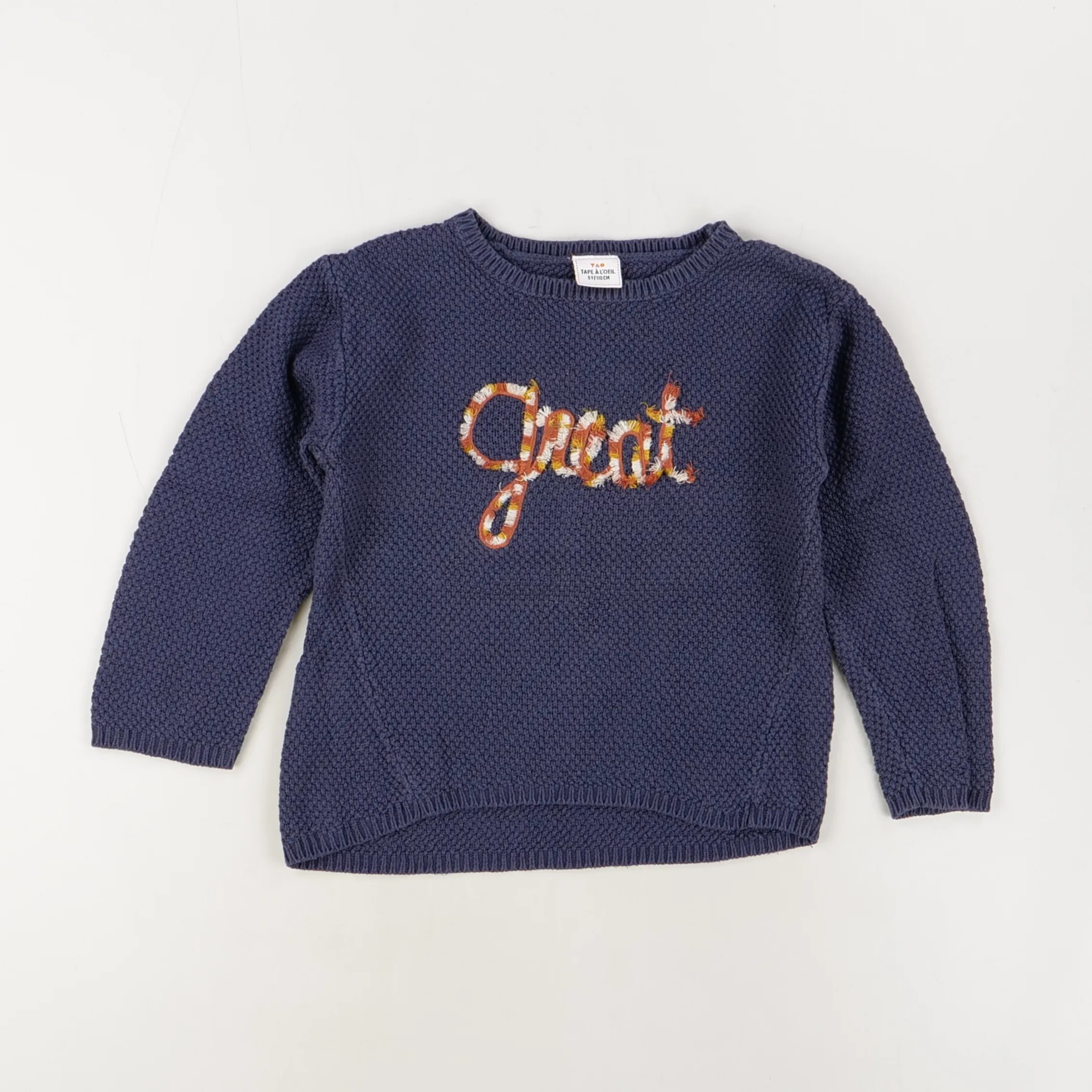 Pull bleu - Tape à l'oeil - Garçon 5 ans - Seconde Main