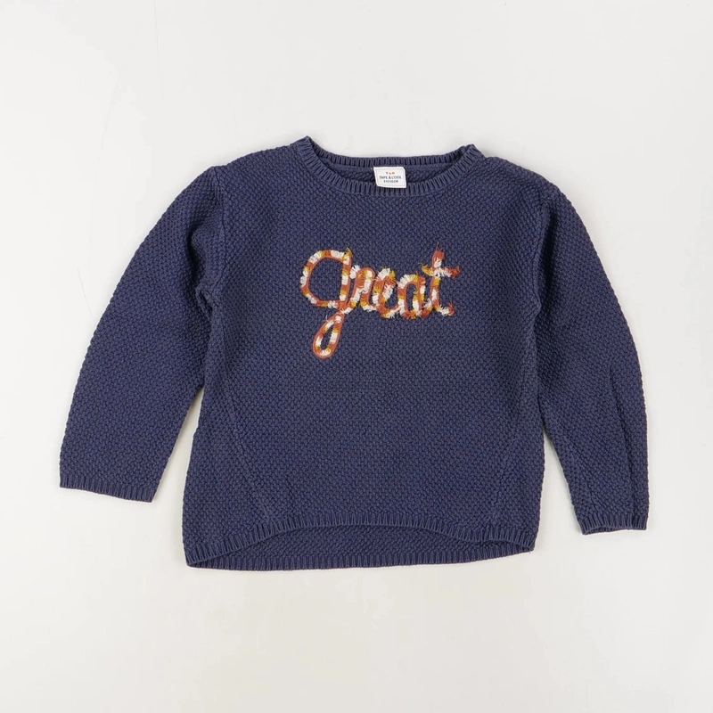 Pull bleu - Tape à l'oeil - Garçon 5 ans - Seconde Main