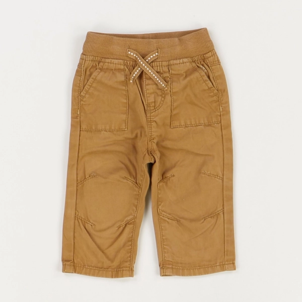 Pantalon marron - Obaibi - Garçon 3 mois - Seconde Main