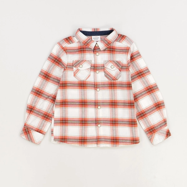 Chemise marron - Tape à l'oeil - Garçon 3 ans - Seconde Main