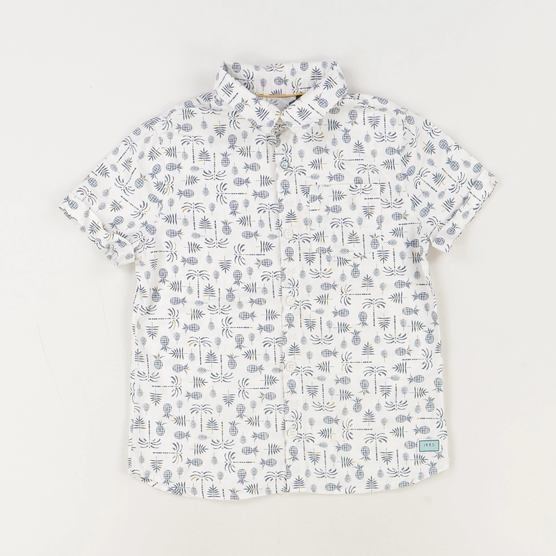 Chemise blanc - IKKS - Garçon 6 ans - Seconde Main