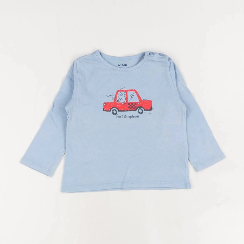 T-shirt bleu clair - Kiabi - Garçon 18 mois - Seconde Main