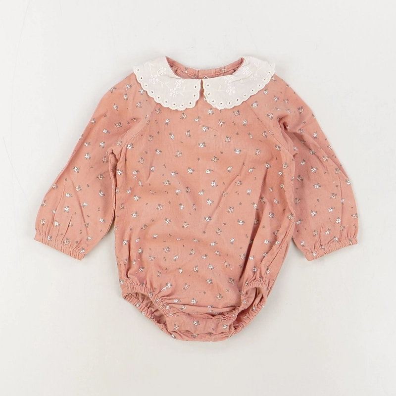 Combinaison rose - Vertbaudet - Fille 9 mois - Seconde Main