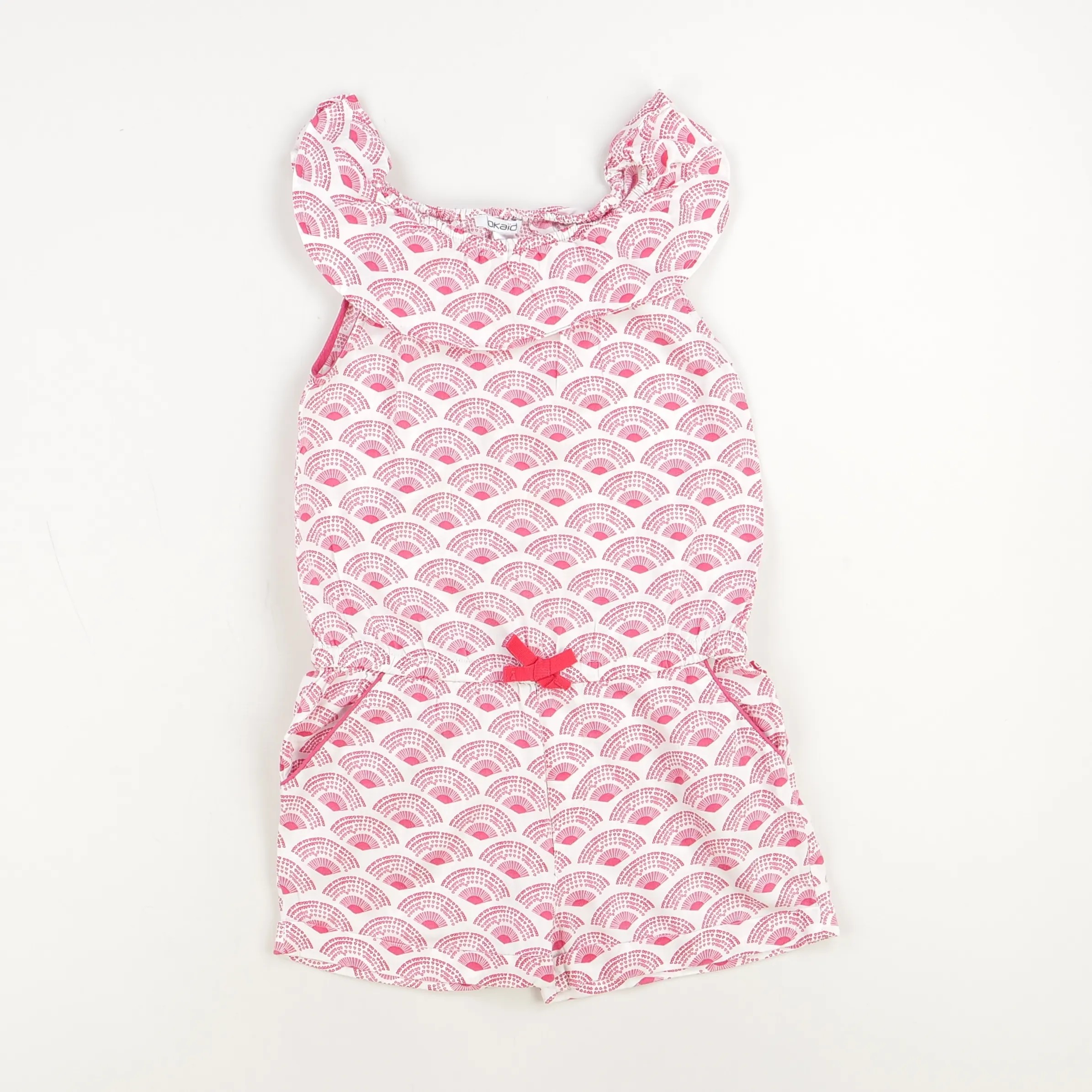 Combinaison rose - Okaidi - Fille 5 ans - Seconde Main