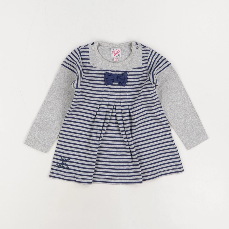 Robe gris - Tout Un Monde - Fille 24 mois - Seconde Main