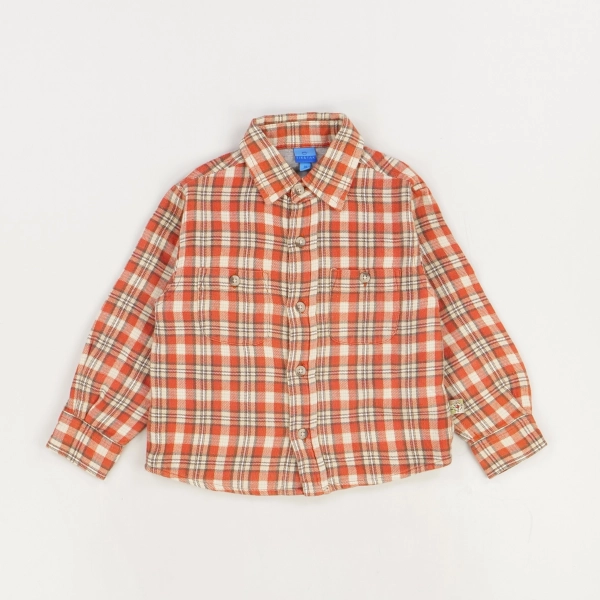 Chemise marron - Tik & Tak - Garçon 3 ans - Seconde Main