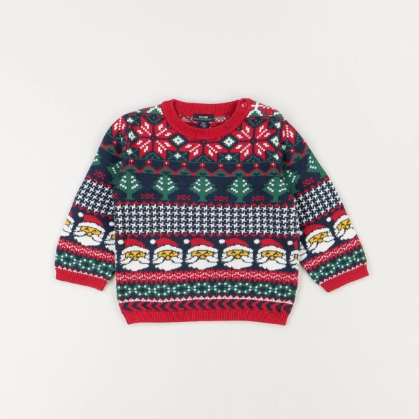 Pull multicolore - Kiabi - Garçon 12 mois - Seconde Main