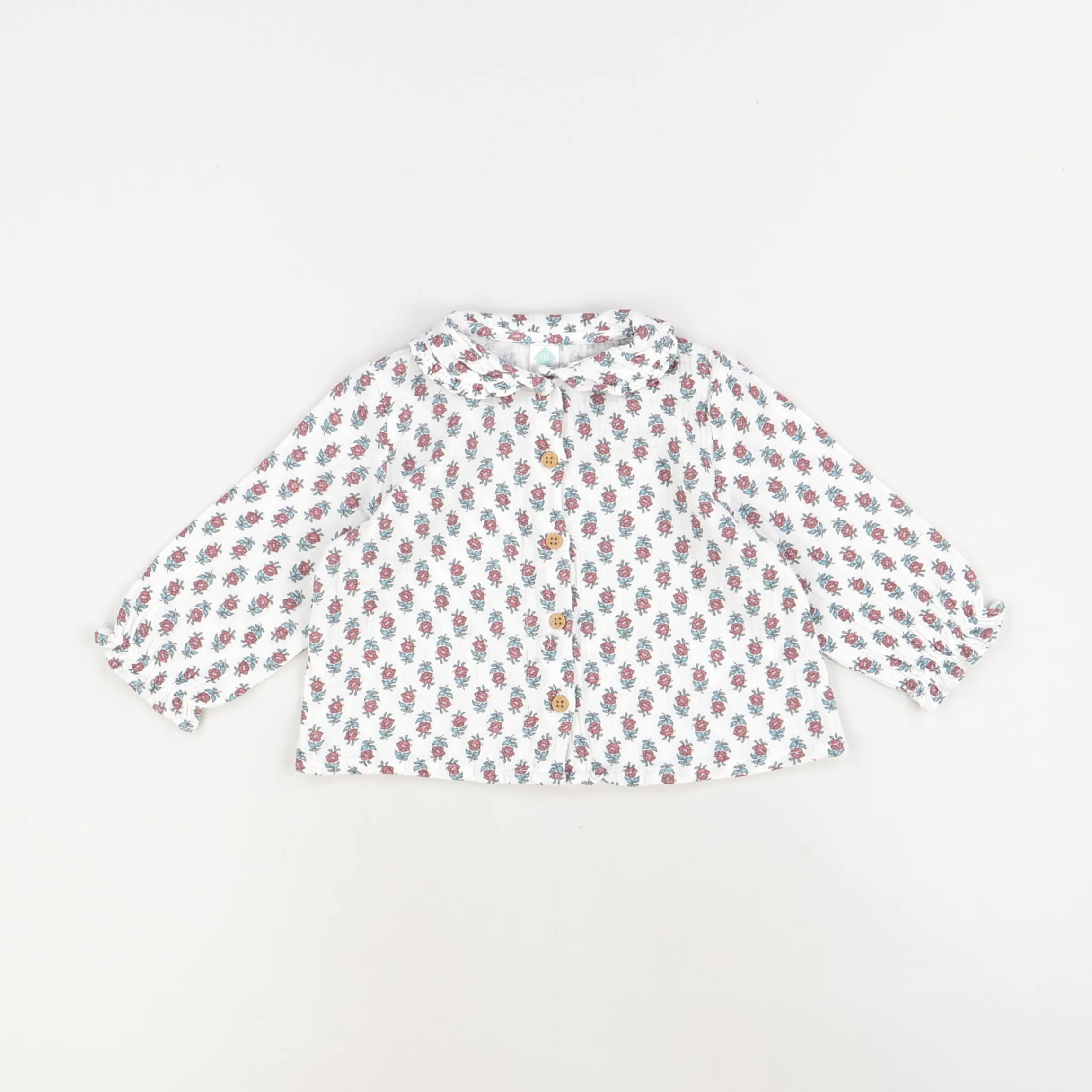 Chemise blanc - Tex baby - Fille 12 mois - Seconde Main