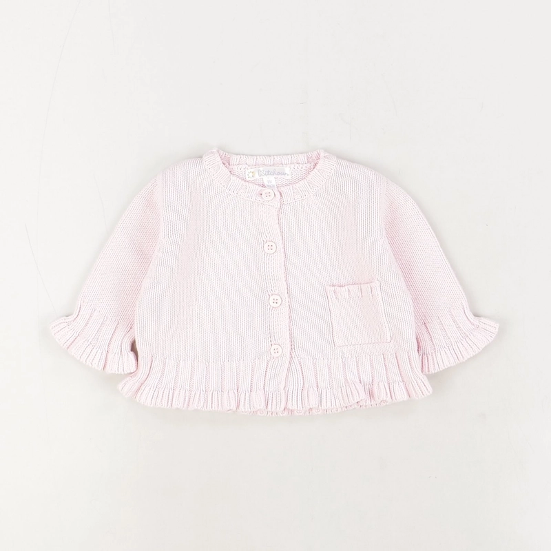 Gilet rose - Kitchoun - Fille 3 mois - Seconde Main
