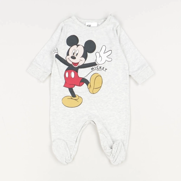 Pyjama blanc - H&M - Garçon 1 mois - Seconde Main