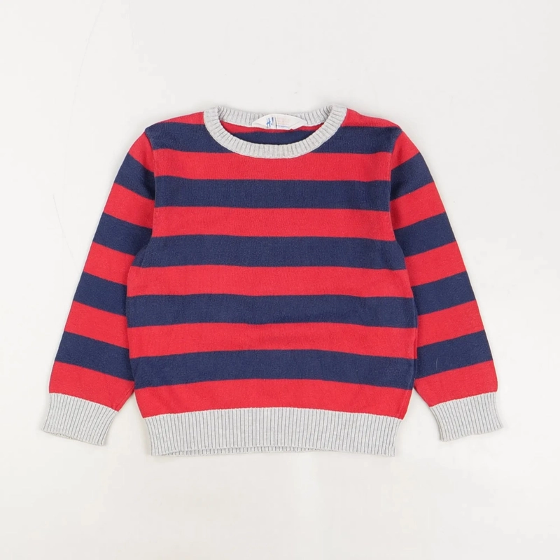 Pull rouge - H&M - Garçon 3 ans - Seconde Main