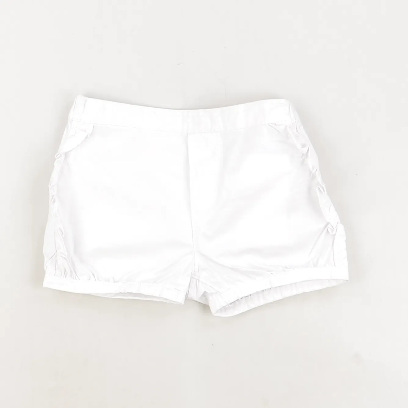 Short blanc - Vertbaudet - Mixte 24 mois - Seconde Main