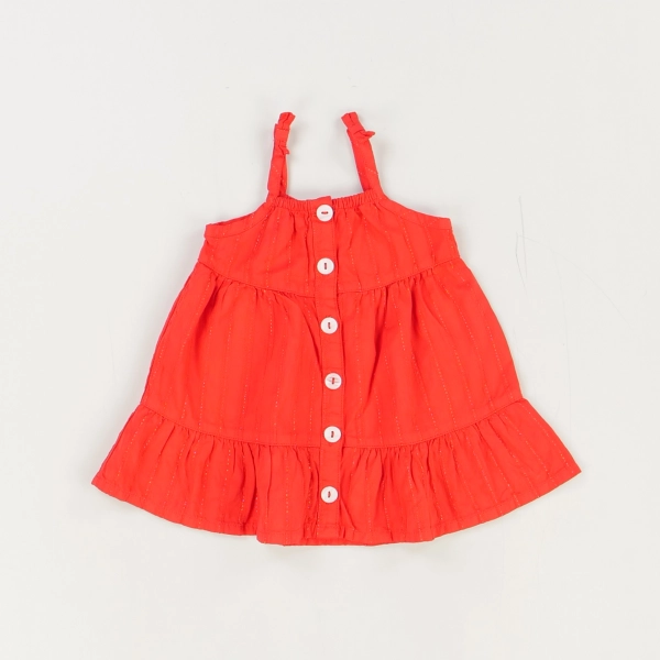 Robe rouge - Orchestra - Fille 3 mois - Seconde Main