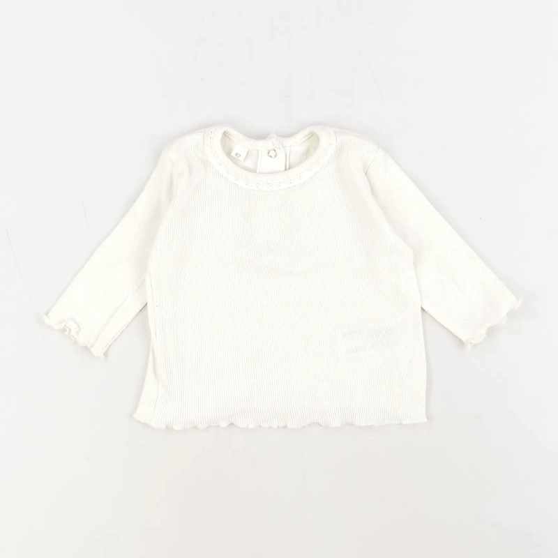 T-shirt blanc - Zeeman - Fille 3 mois - Seconde Main