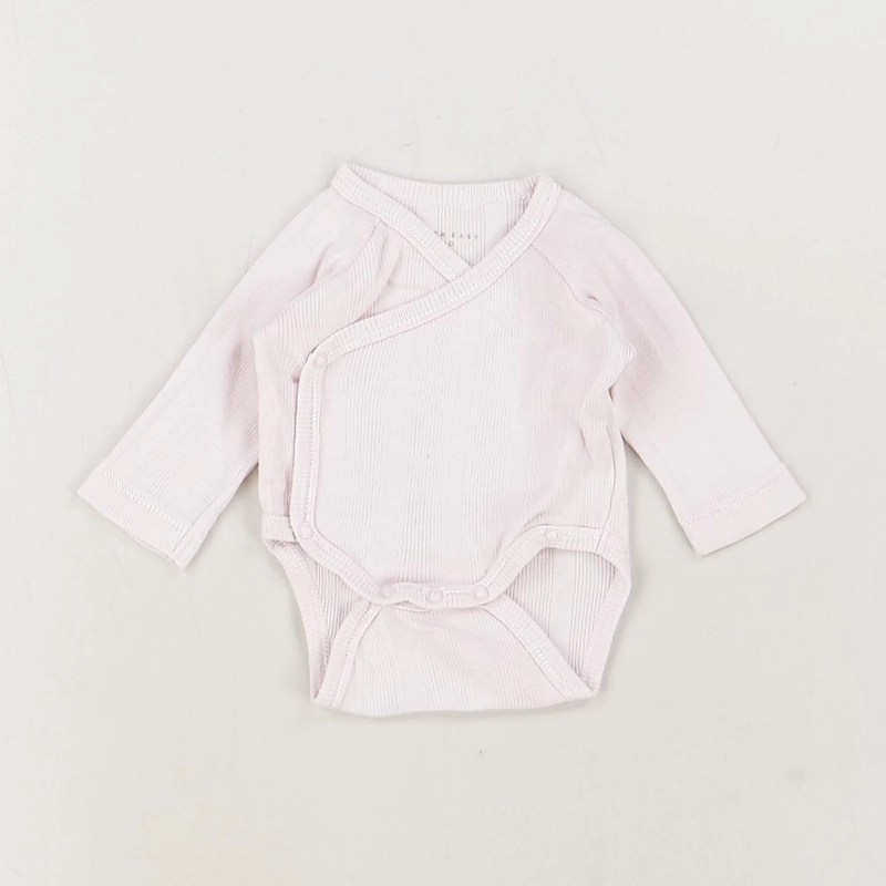 Body rose - Tex baby - Fille 0 mois - Seconde Main