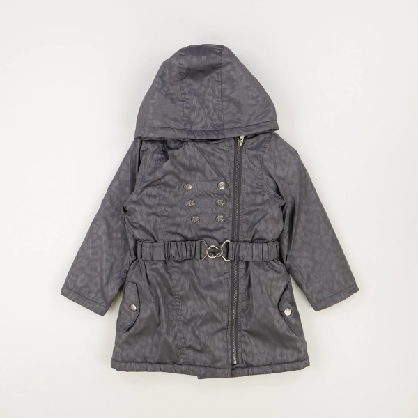 Manteau gris - Kid Kanai - Fille 4 ans - Seconde Main