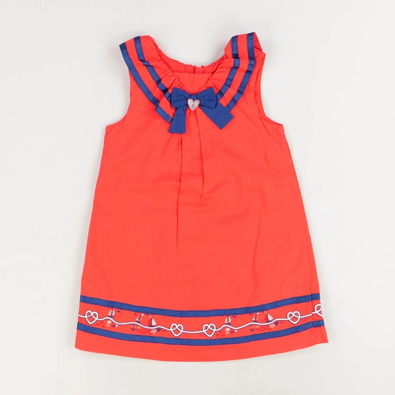 Robe rouge - Sergent Major - Fille 4 ans - Seconde Main