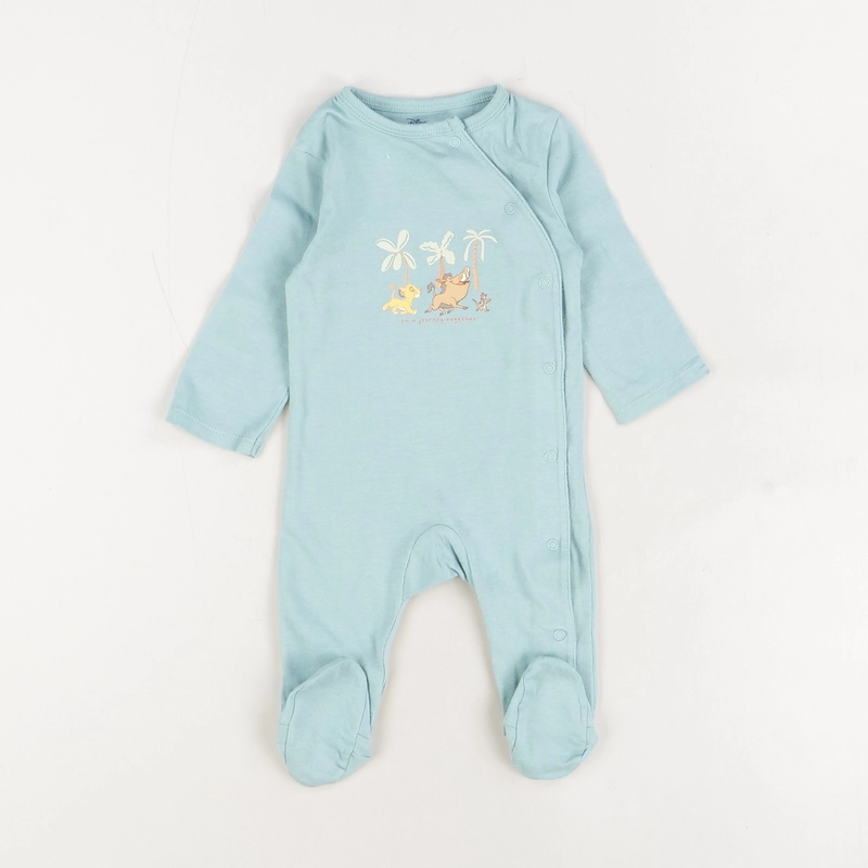Pyjama bleu clair - Disney - Garçon 3 mois - Seconde Main