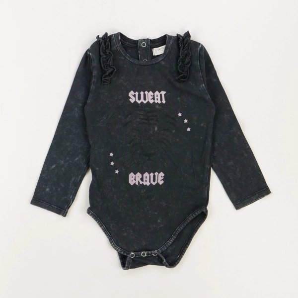 T-shirt noir - Mango - Fille 18 mois - Seconde Main