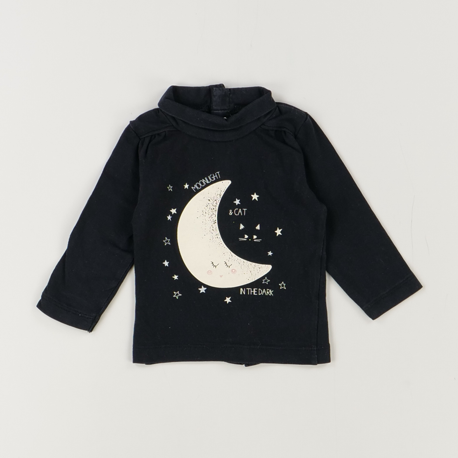 T-shirt noir - Kiabi - Fille 6 mois - Seconde Main