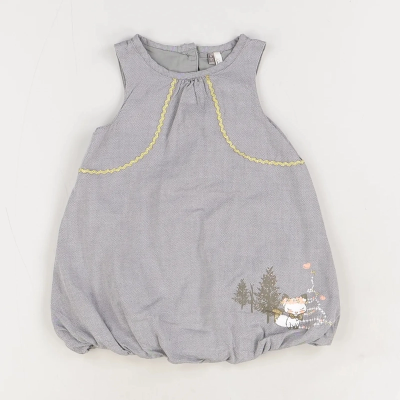 Robe bleu clair - Orchestra - Fille 9 mois - Seconde Main