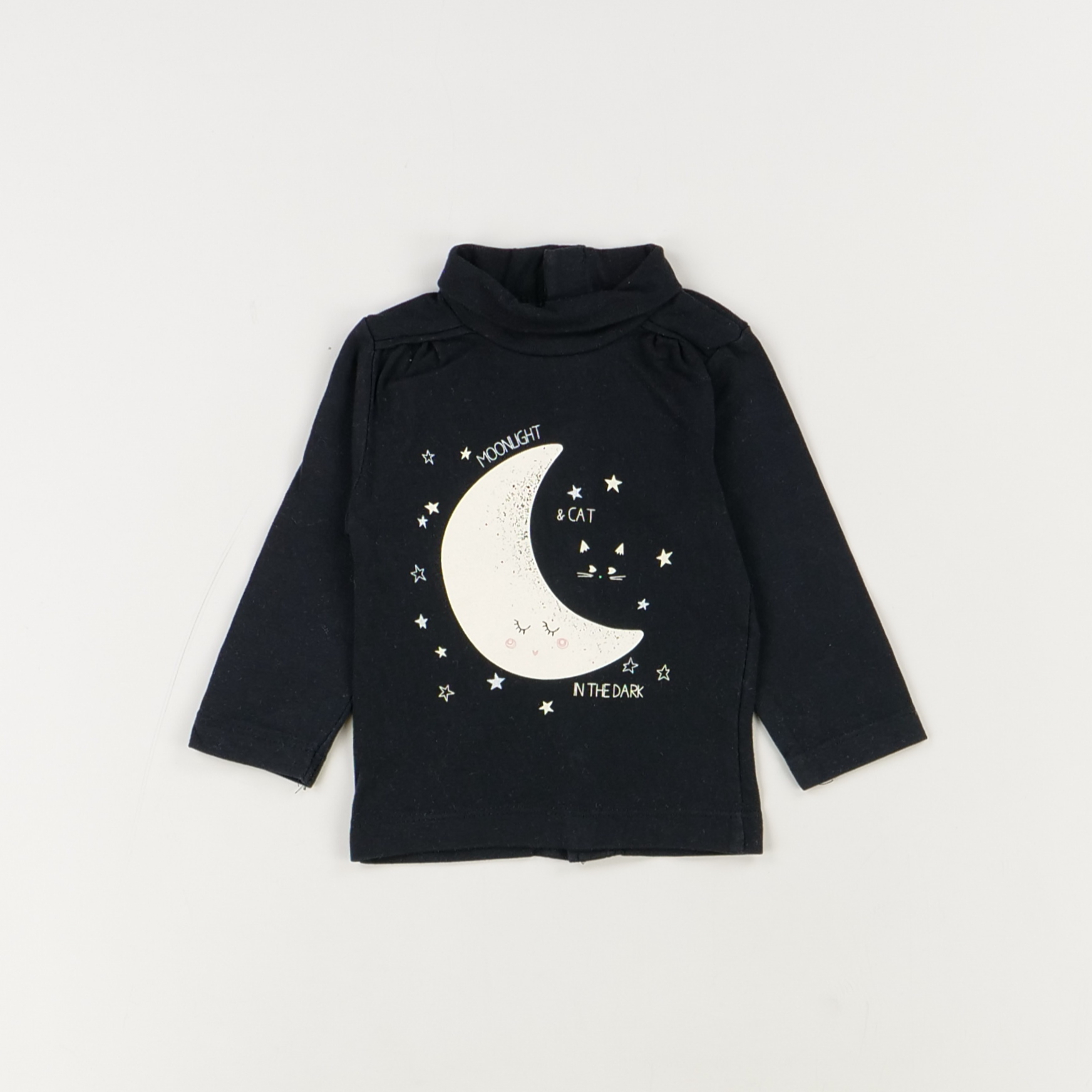 Col roulé noir - Kiabi - Fille 6 mois - Seconde Main