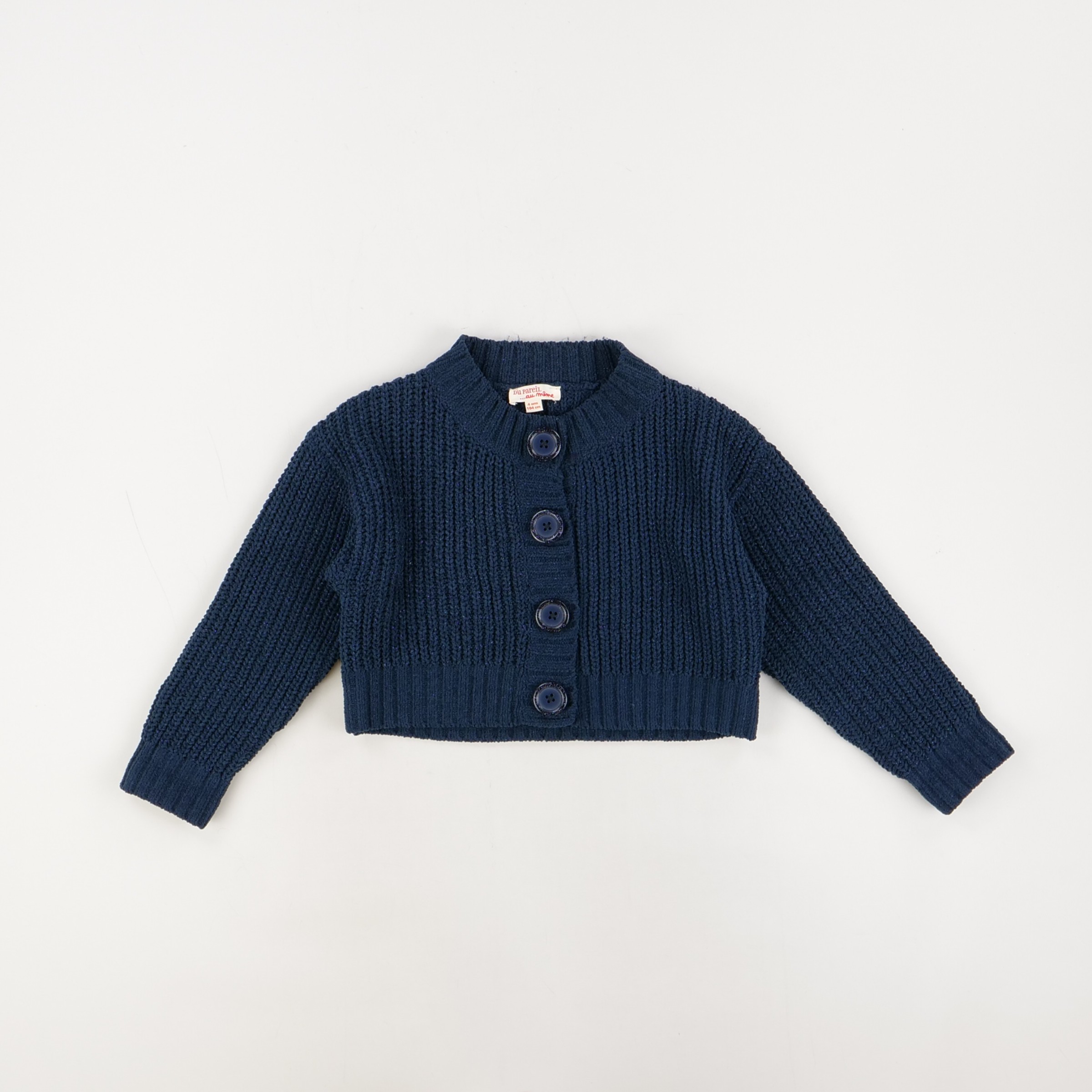Gilet bleu - Du pareil au même - Garçon 4 ans - Seconde Main