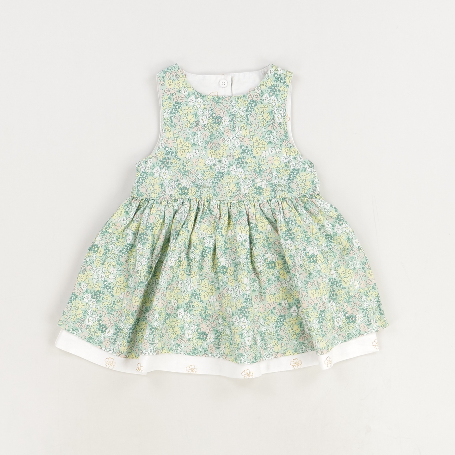 Robe vert - Gémo - Fille 6 mois - Seconde Main