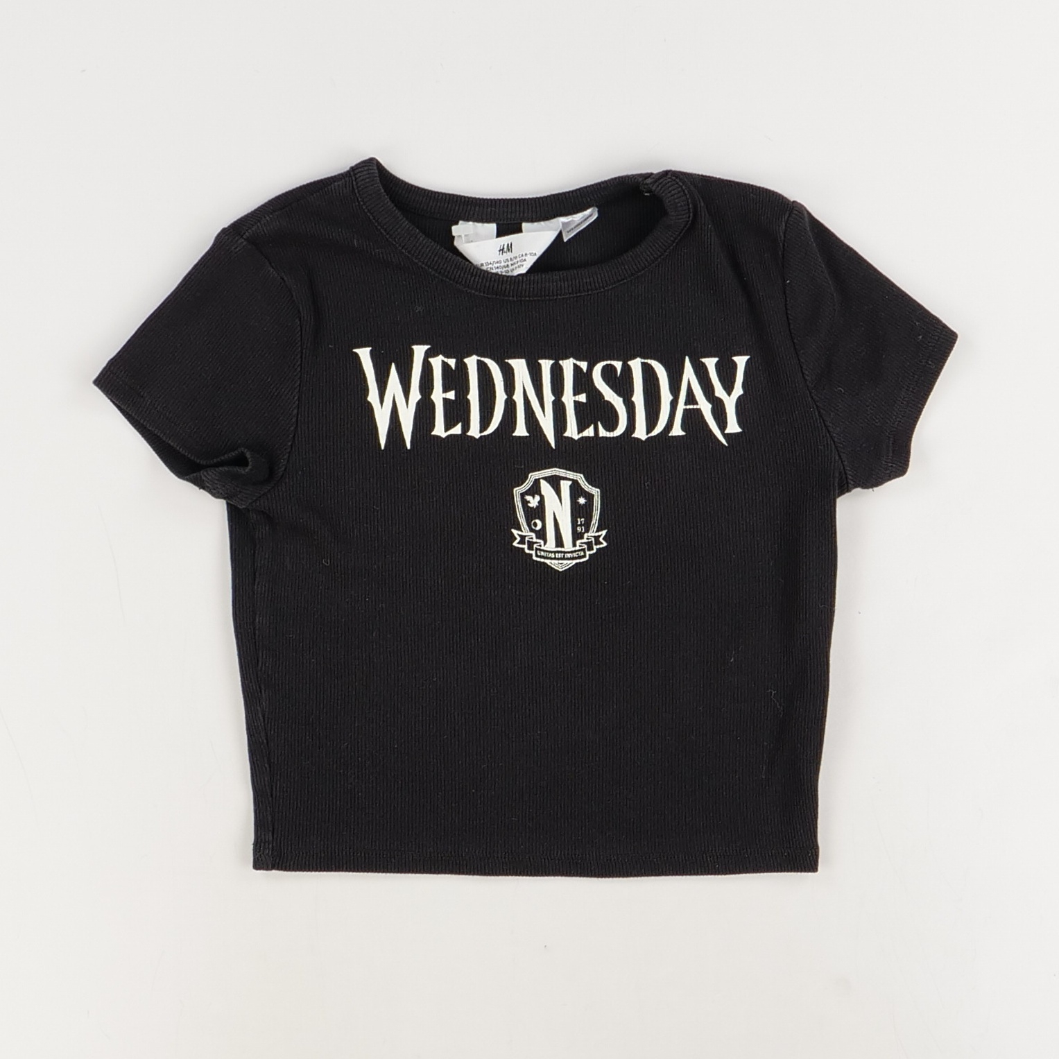 T-shirt noir - H&M - Garçon 9 ans - Seconde Main