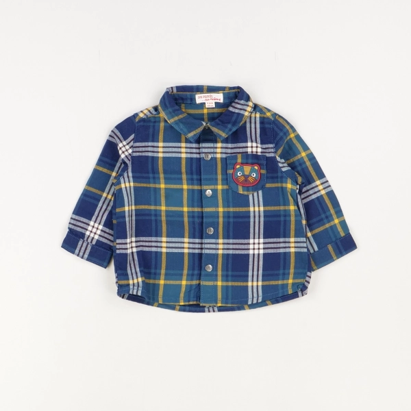 Chemise bleu - Du pareil au même - Garçon 6 mois - Seconde Main