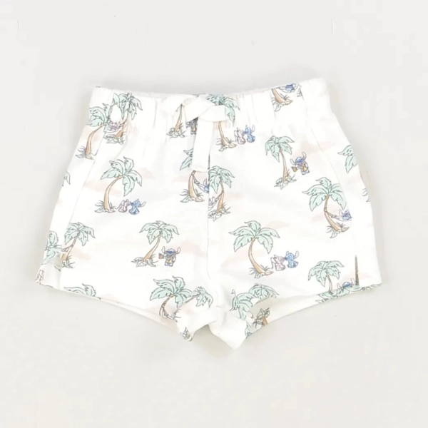 Short blanc - Disney baby - Fille 3 mois - Seconde Main