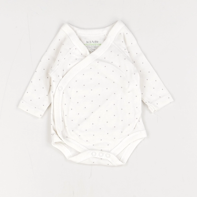 Body blanc - Kiabi - Mixte 0 mois - Seconde Main