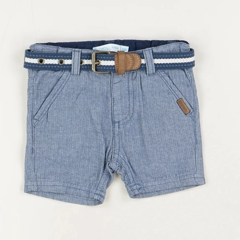 Short bleu clair - Gémo - Garçon 6 mois - Seconde Main