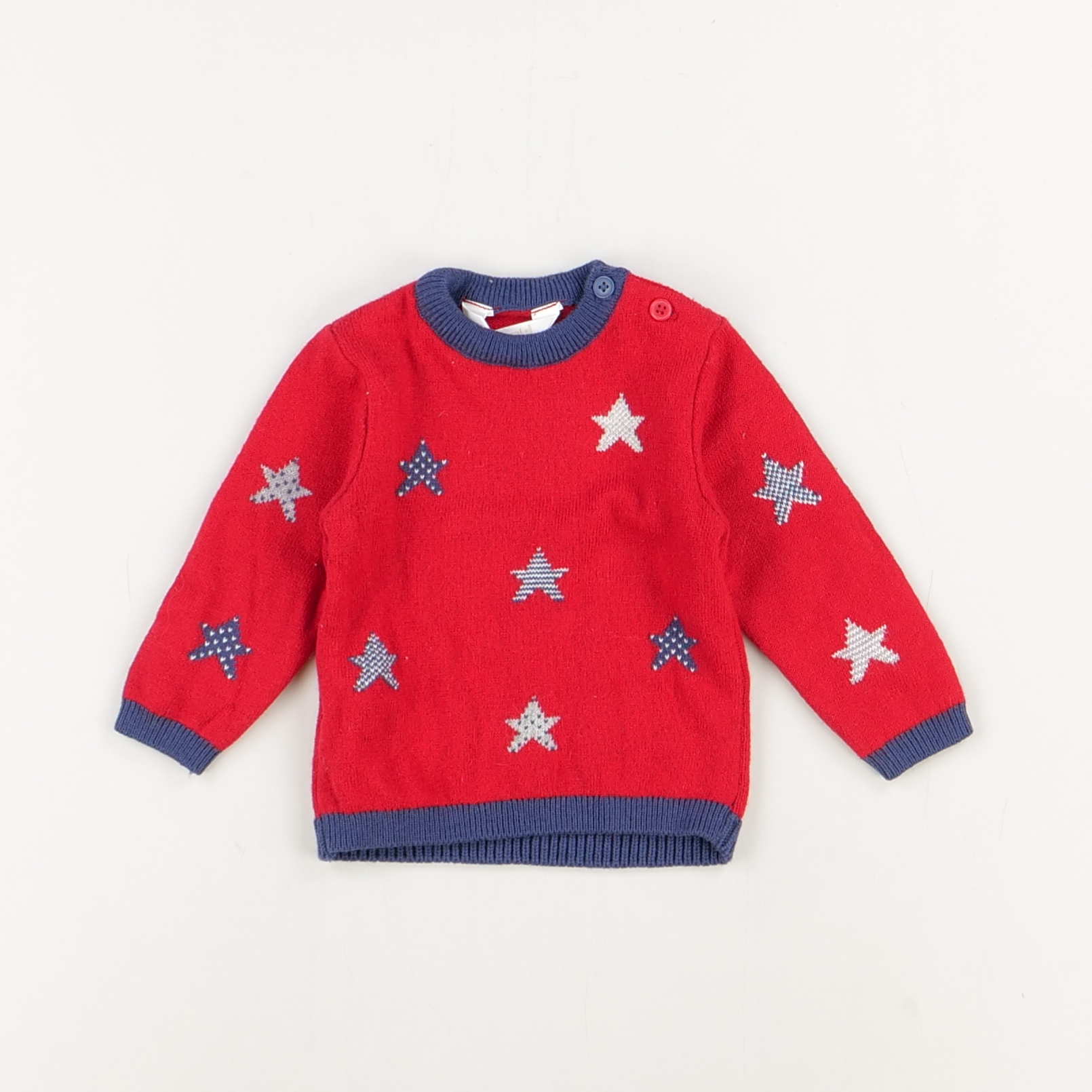 Pull rouge - Mayoral - Garçon 3 mois - Seconde Main