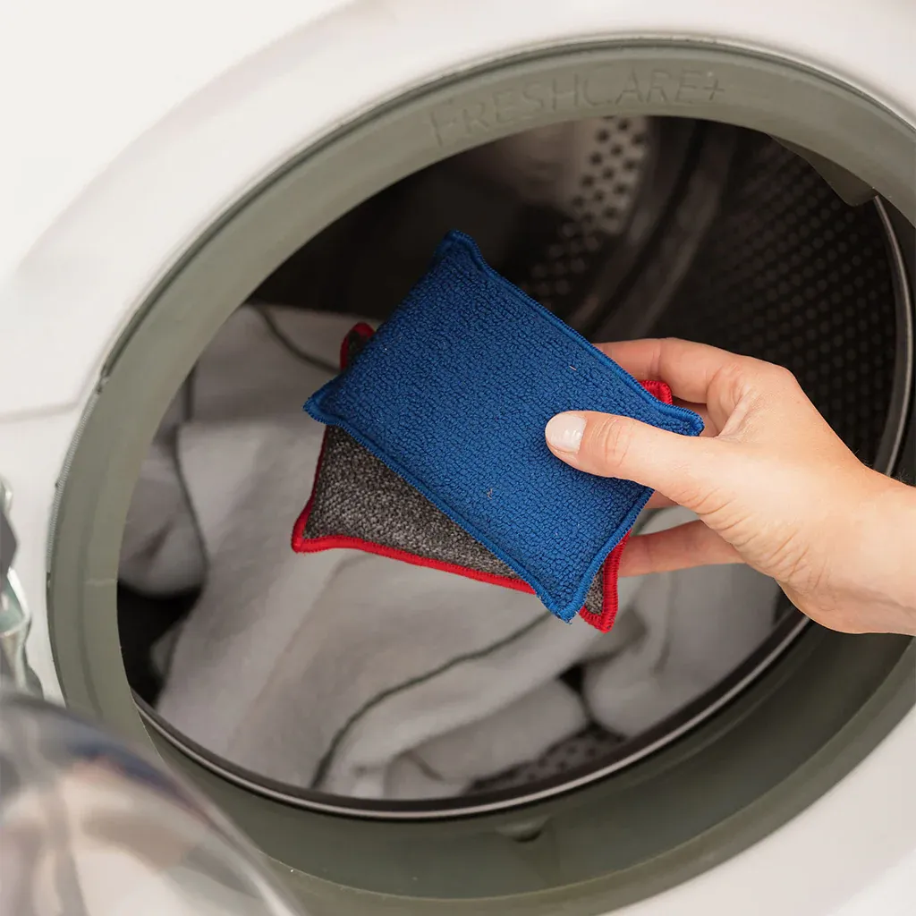 Éponge de cuisine grattante (Bleu) - Image 3