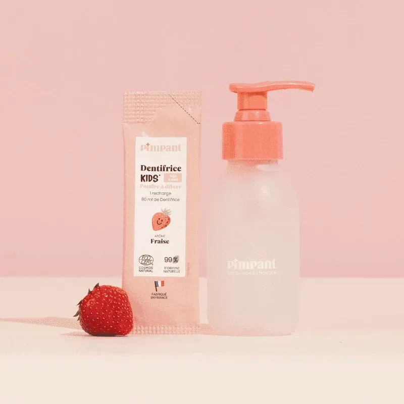 Kit découverte dentifrice kids fraise