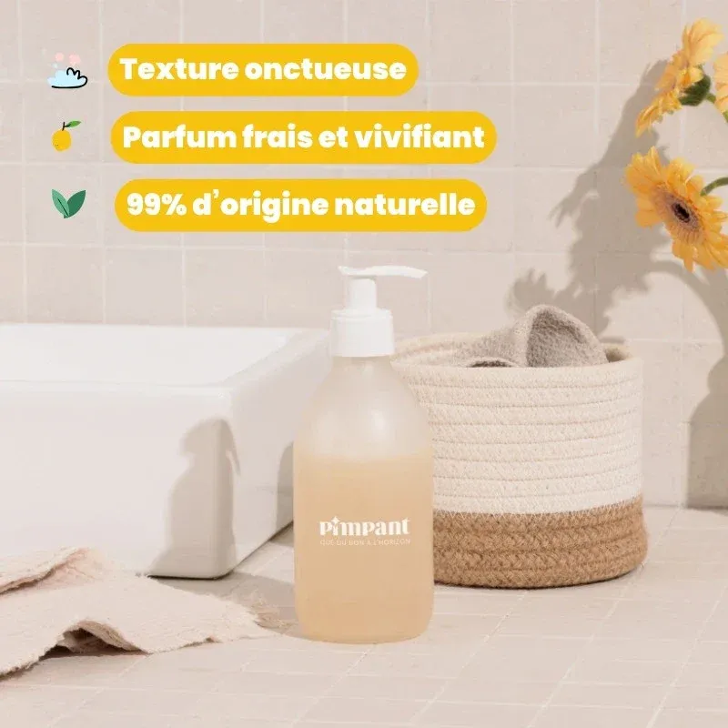 Recharge gel douche Verveine citron poudre à diluer - Image 3