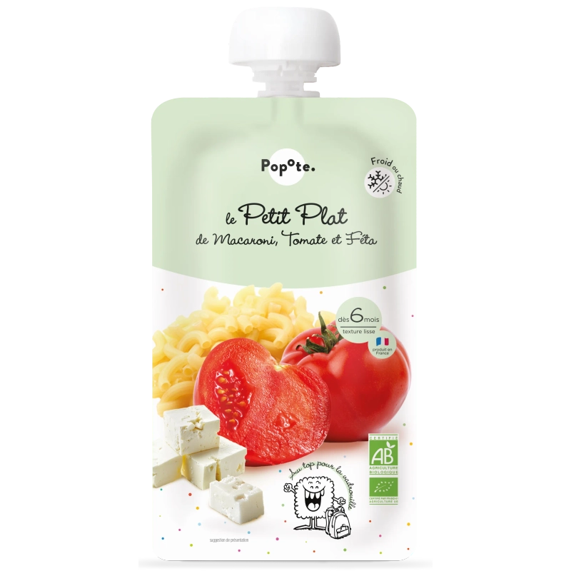 Gourde Petit Plat Macaroni, Tomate et Féta