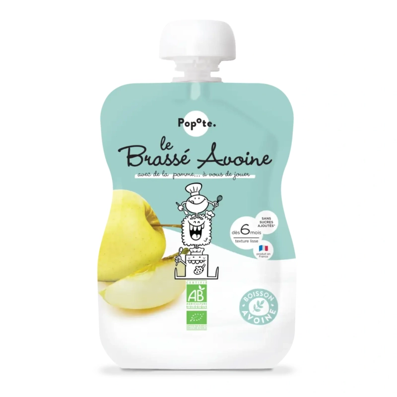 Gourde Brassé Avoine Pomme