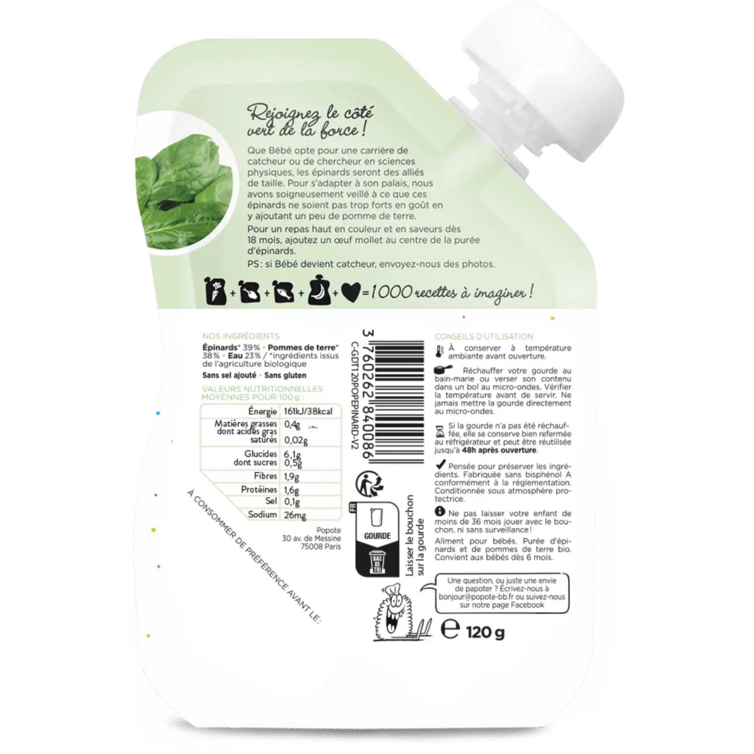 Gourde Épinards - Image 2