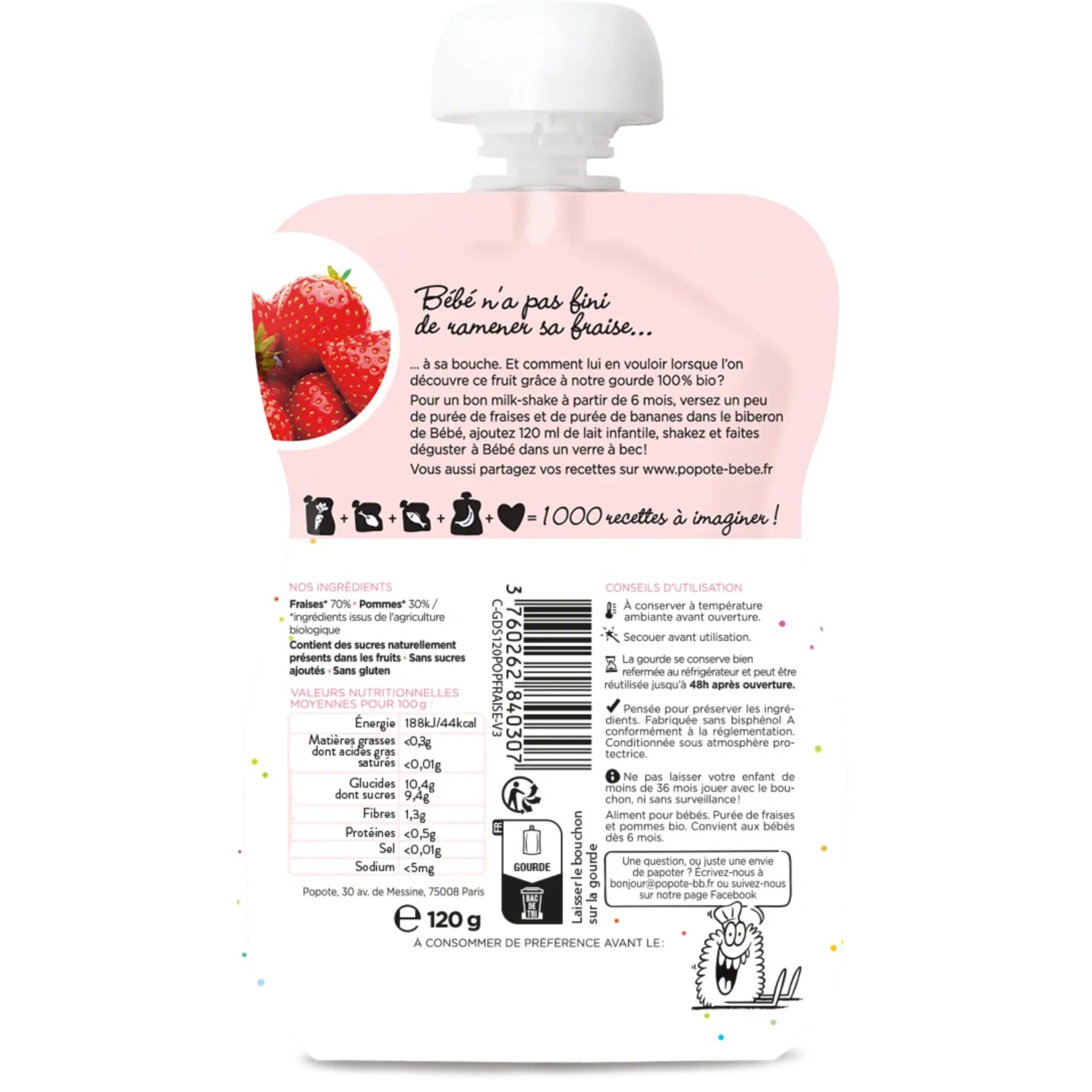 Gourde Fraises - Image 2