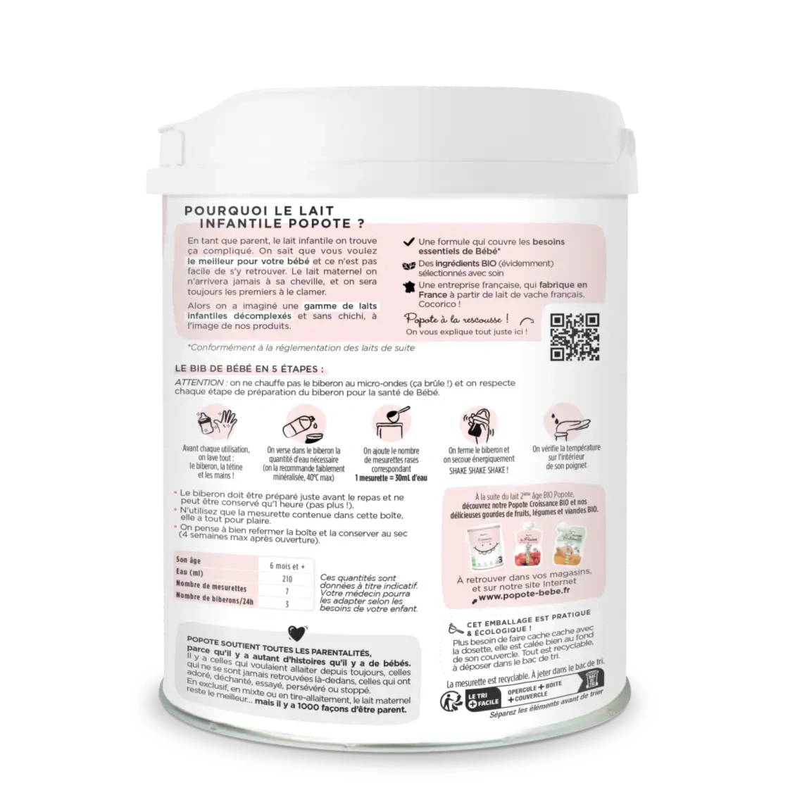 Lait infantile 2ème âge - Image 2