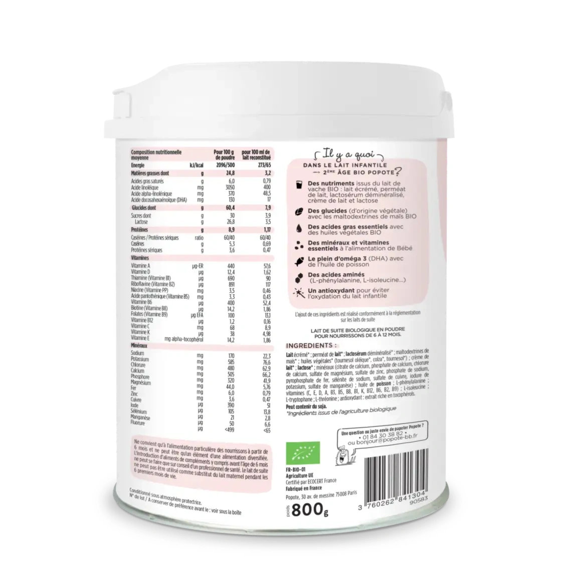 Lait infantile 2ème âge - Image 3
